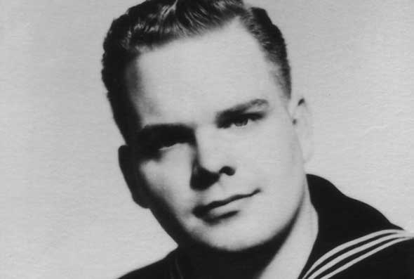 Yeoman Robert Rentscler, Navy portrait circa 1965